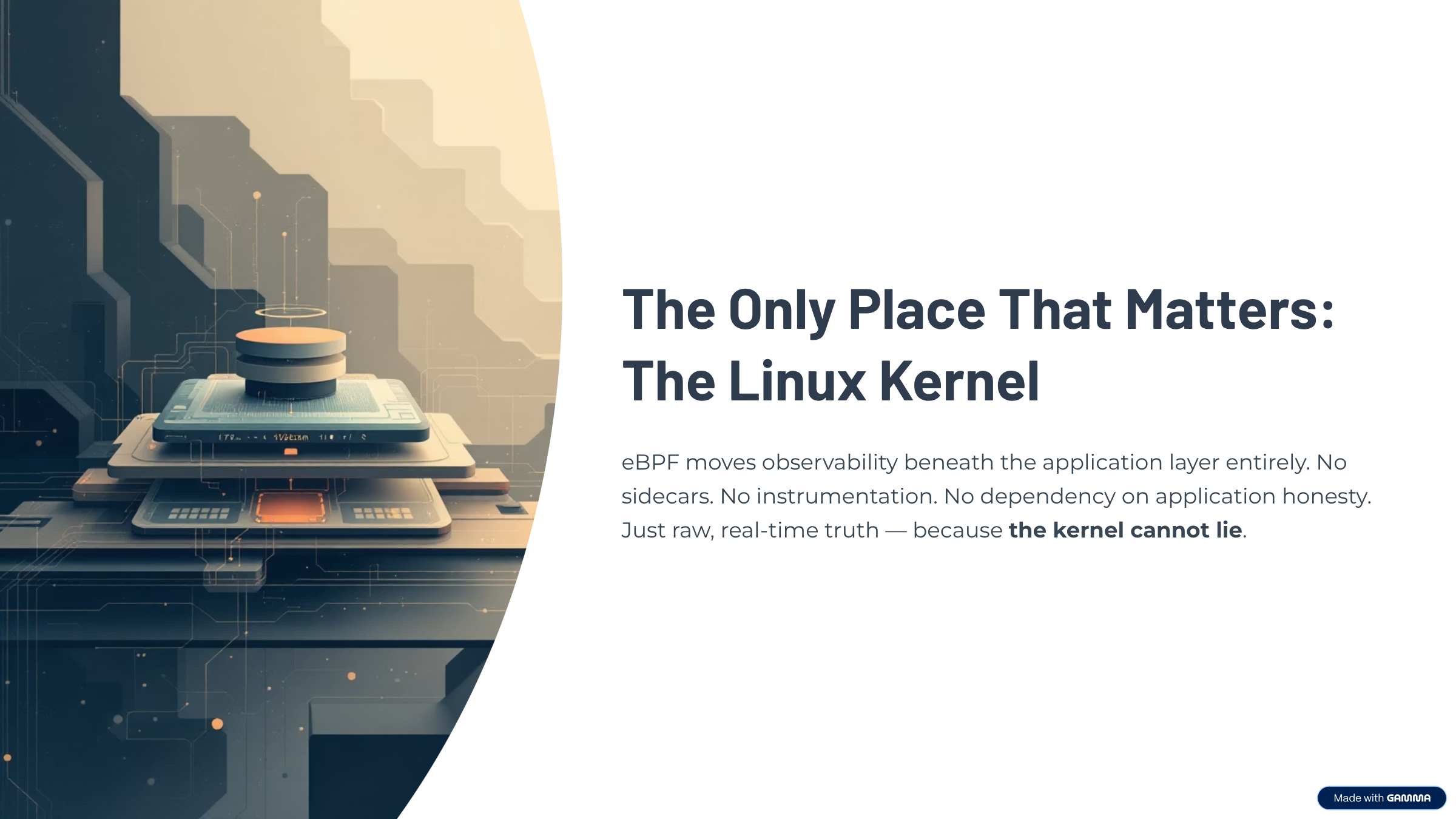 The Only Place That Matters: The Linux Kernel